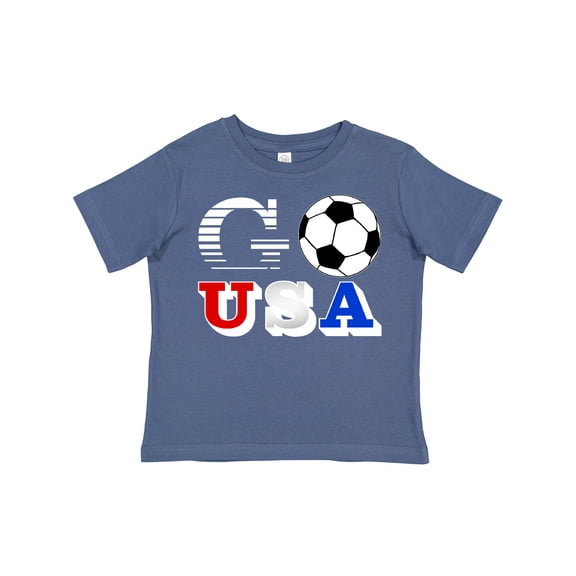 Inktastic Go, USA Soccer, Football Boys or Girls Toddler T-Shirt