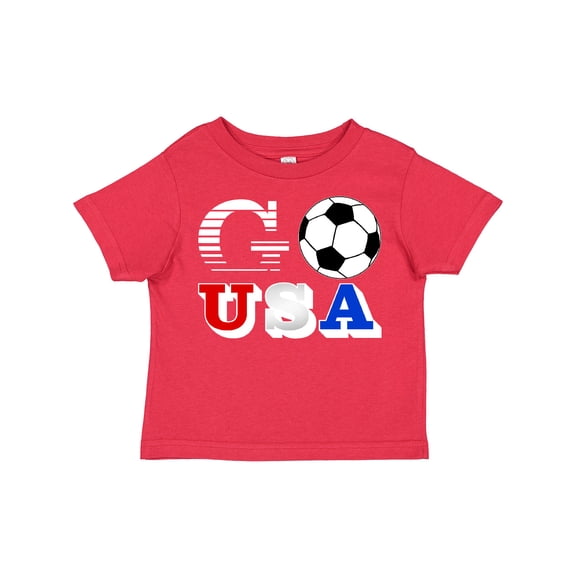 Inktastic Go, USA Soccer, Football Boys or Girls Toddler T-Shirt