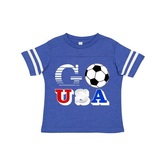 Inktastic Go, USA Soccer, Football Boys or Girls Toddler T-Shirt