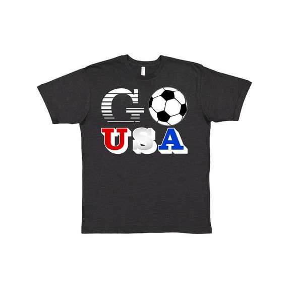 Inktastic Go, USA- Soccer, Football T-Shirt
