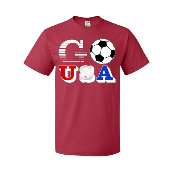 Inktastic Go, USA- Soccer, Football T-Shirt