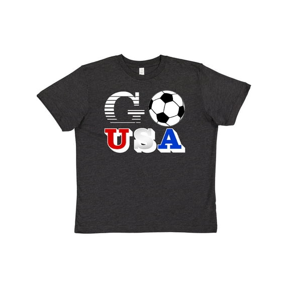 Inktastic Go, USA- Soccer, Football Youth T-Shirt