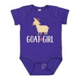 thumbnail image 1 of Inktastic Goat Girl Farm Animal Girls Baby Bodysuit, 1 of 5
