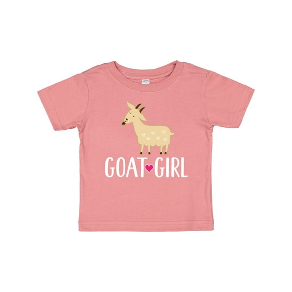 Inktastic Goat Girl Farm Animal Girls Baby T-Shirt
