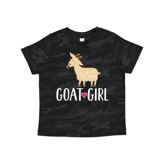 Inktastic Goat Girl Farm Animal Girls Toddler T-Shirt