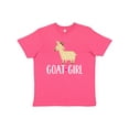 thumbnail image 1 of Inktastic Goat Girl Farm Animal Youth T-Shirt, 1 of 5