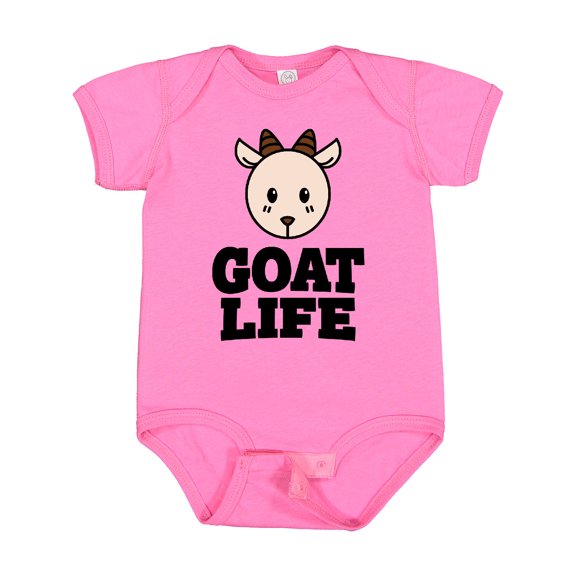 Inktastic Goat Life Boys or Girls Baby Bodysuit
