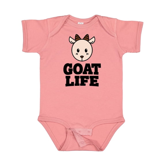 Inktastic Goat Life Boys or Girls Baby Bodysuit