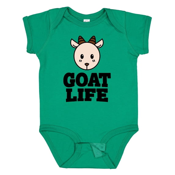 Inktastic Goat Life Boys or Girls Baby Bodysuit