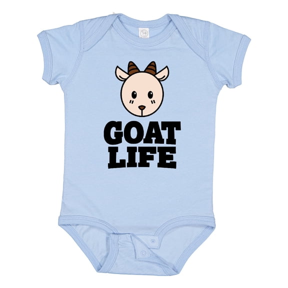 Inktastic Goat Life Boys or Girls Baby Bodysuit