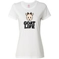 thumbnail image 1 of Inktastic Goat Life Women's T-Shirt, 1 of 5
