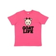 thumbnail image 1 of Inktastic Goat Life Youth T-Shirt, 1 of 5
