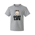 thumbnail image 1 of Inktastic Goat Life Youth T-Shirt, 1 of 5