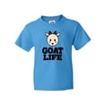 thumbnail image 1 of Inktastic Goat Life Youth T-Shirt, 1 of 5