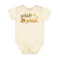 thumbnail image 1 of Inktastic Gobble Gobble Thanksgiving Boys or Girls Baby Bodysuit, 1 of 5