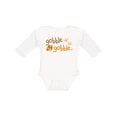 thumbnail image 1 of Inktastic Gobble Gobble Thanksgiving Boys or Girls Long Sleeve Baby Bodysuit, 1 of 5