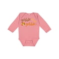 thumbnail image 1 of Inktastic Gobble Gobble Thanksgiving Boys or Girls Long Sleeve Baby Bodysuit, 1 of 5