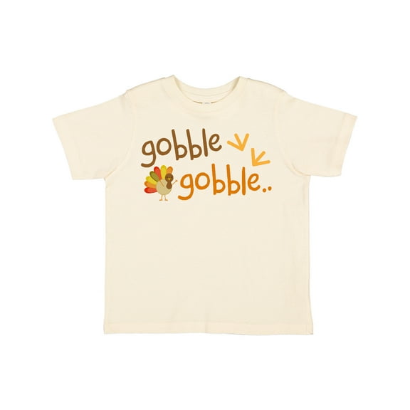 Inktastic Gobble Gobble Thanksgiving Boys or Girls Toddler T-Shirt