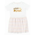 thumbnail image 1 of Inktastic Gobble Gobble Thanksgiving Girls Toddler Dress, 1 of 5