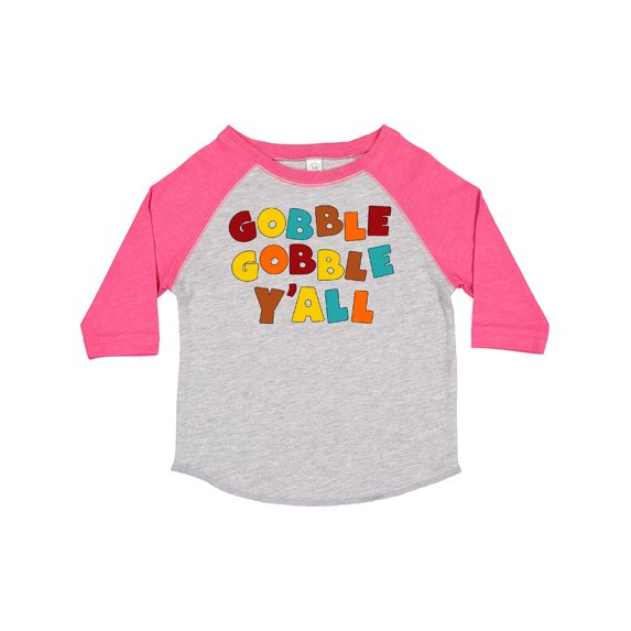 Inktastic Gobble Gobble Y'all Thanksgiving Boys or Girls Toddler T-Shirt