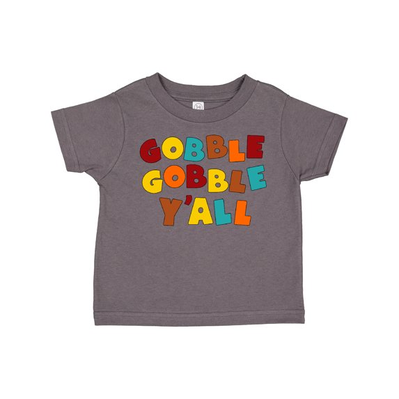 Inktastic Gobble Gobble Y'all Thanksgiving Boys or Girls Toddler T-Shirt