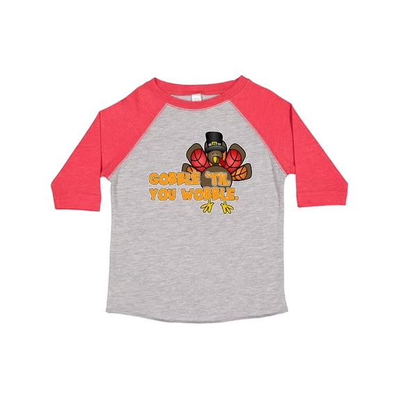 Inktastic Gobble Til' You Wobble Boys or Girls Toddler T-Shirt