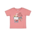 thumbnail image 1 of Inktastic God Bless the USA Gnome Boys or Girls Baby T-Shirt, 1 of 5