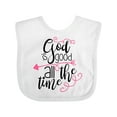 thumbnail image 1 of Inktastic God is Good All the Time Boys or Girls Baby Bib, 1 of 4