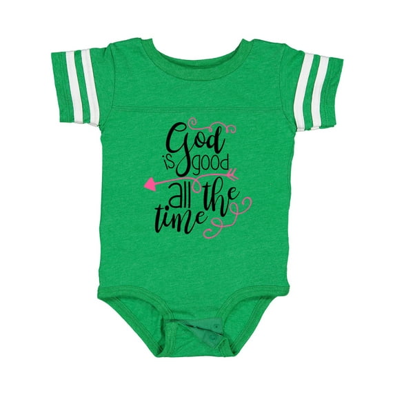 Inktastic God is Good All the Time Boys or Girls Baby Bodysuit