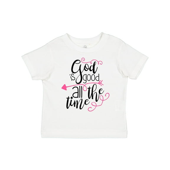 Inktastic God is Good All the Time Boys or Girls Toddler T-Shirt