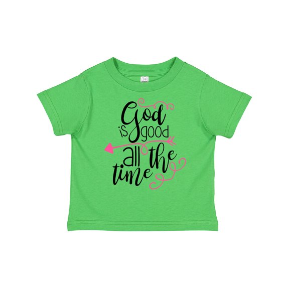 Inktastic God is Good All the Time Boys or Girls Toddler T-Shirt