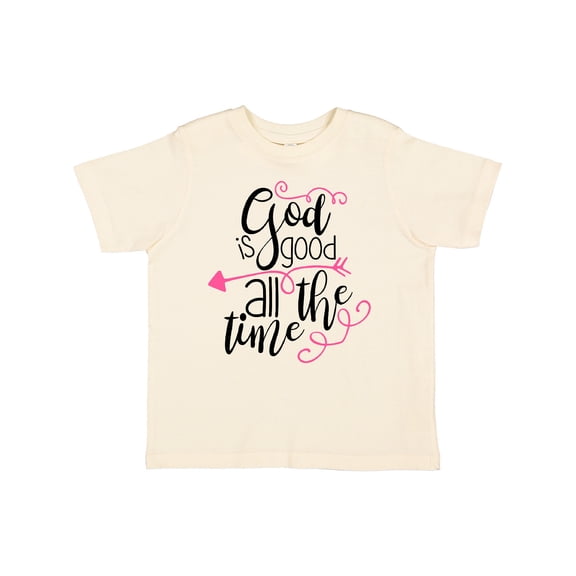Inktastic God is Good All the Time Boys or Girls Toddler T-Shirt