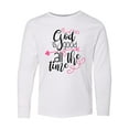 thumbnail image 1 of Inktastic God is Good All the Time Long Sleeve Youth T-Shirt, 1 of 5