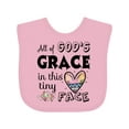 thumbnail image 1 of Inktastic God's Grace on This Tiny Face Boys or Girls Baby Bib, 1 of 4