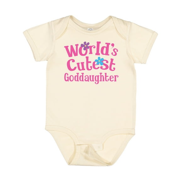 Inktastic Goddaughter Girls Godchild Girls Baby Bodysuit