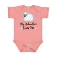 thumbnail image 1 of Inktastic Godmother Godson Lamb Boys Baby Bodysuit, 1 of 5