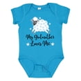 thumbnail image 1 of Inktastic Godmother Godson Lamb Boys Baby Bodysuit, 1 of 5