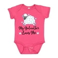 thumbnail image 1 of Inktastic Godmother Godson Lamb Boys Baby Bodysuit, 1 of 5