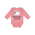 thumbnail image 1 of Inktastic Godmother Godson Lamb Boys Long Sleeve Baby Bodysuit, 1 of 5