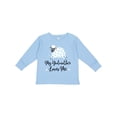 thumbnail image 1 of Inktastic Godmother Godson Lamb Boys Long Sleeve Toddler T-Shirt, 1 of 5