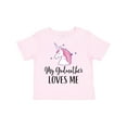 thumbnail image 1 of Inktastic Godmother Loves Me Unicorn Girls Girls Toddler T-Shirt, 1 of 5