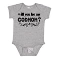 thumbnail image 1 of Inktastic Godmother Proposal Be My Godmom Boys or Girls Baby Bodysuit, 1 of 5