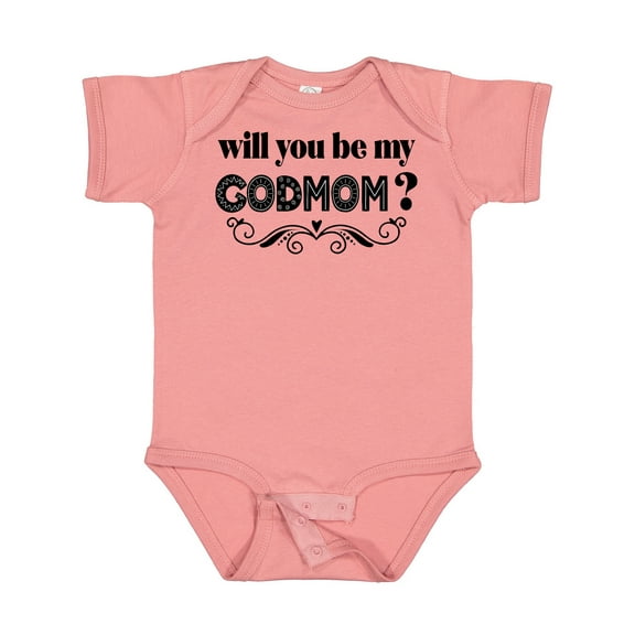 Inktastic Godmother Proposal Be My Godmom Boys or Girls Baby Bodysuit