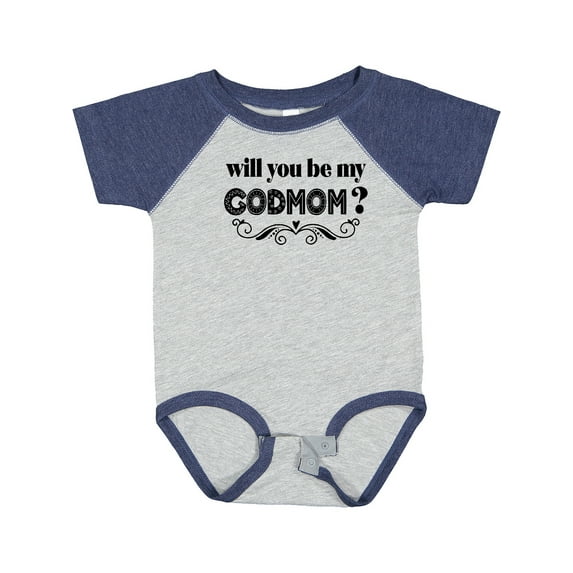 Inktastic Godmother Proposal Be My Godmom Boys or Girls Baby Bodysuit