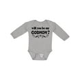 thumbnail image 1 of Inktastic Godmother Proposal Be My Godmom Boys or Girls Long Sleeve Baby Bodysuit, 1 of 5