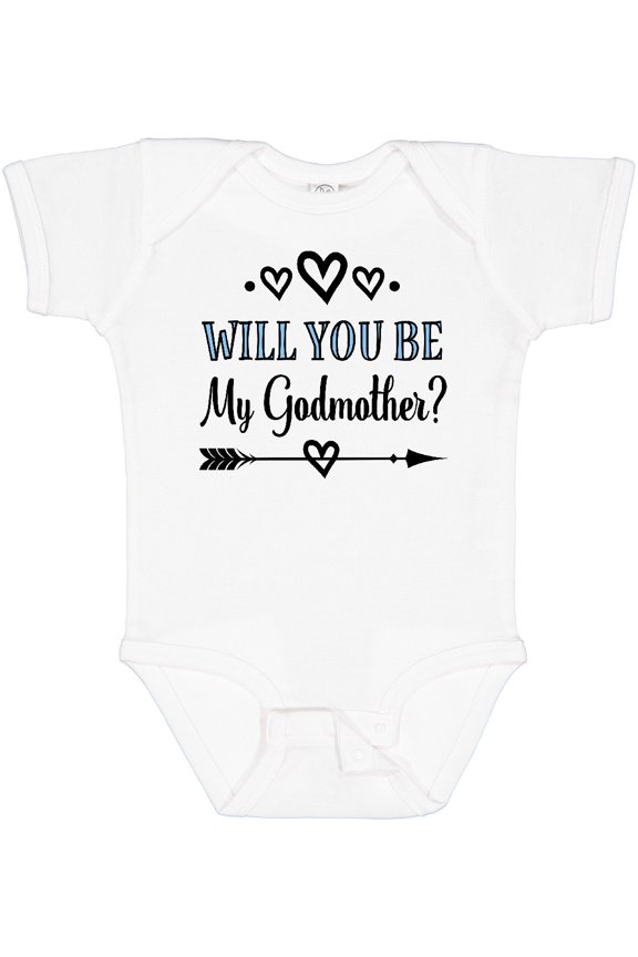 Godmother Proposal Boys or Girls Baby Bodysuit