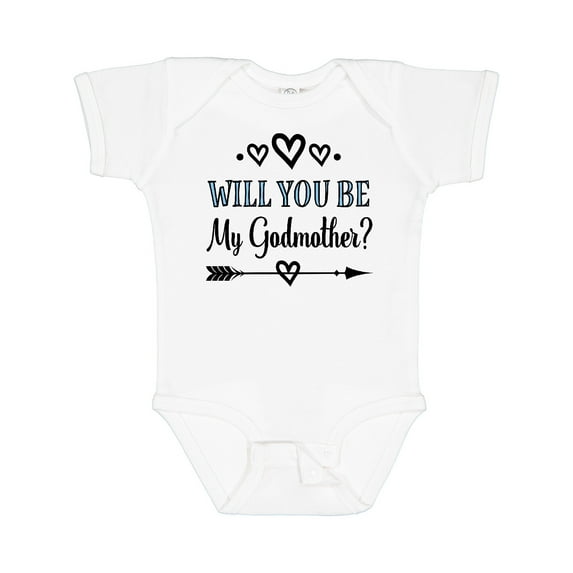 Inktastic Godmother Proposal Boys or Girls Baby Bodysuit