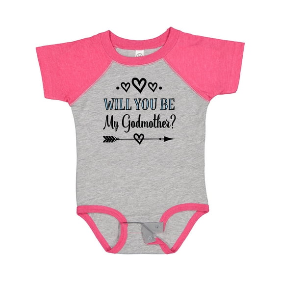 Inktastic Godmother Proposal Boys or Girls Baby Bodysuit