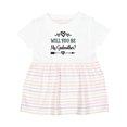 thumbnail image 1 of Inktastic Godmother Proposal Girls Baby Dress, 1 of 5