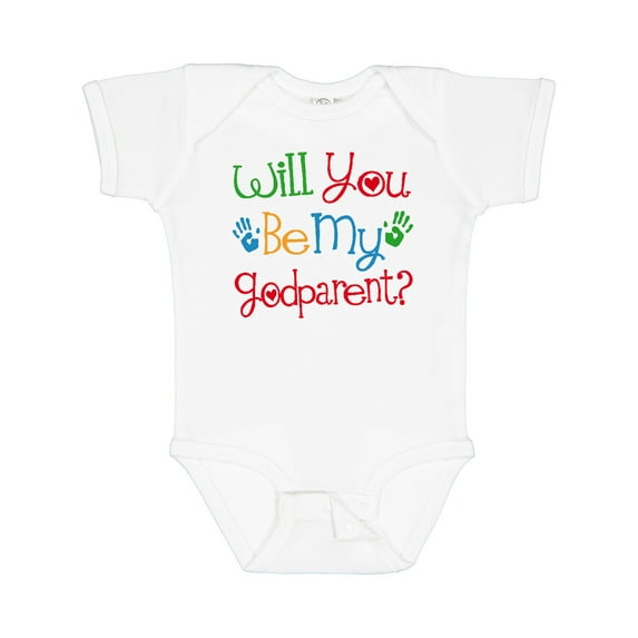 Inktastic Godparent Proposal Godchild Boys or Girls Baby Bodysuit